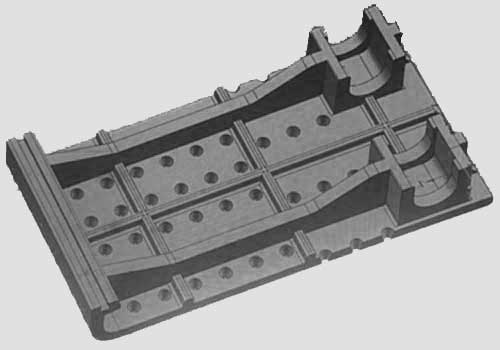 Reciprocating Pusher Grate System Casting